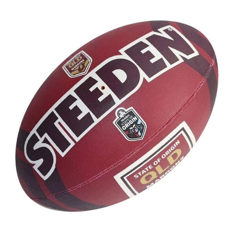 QLD Maroons State of Origin 2021 Maroon Style Size 5 Large Supporter Ball
