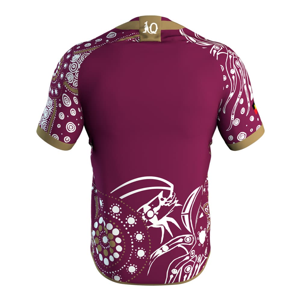 Queensland Maroons State of Origin Mens Indigenous Jersey