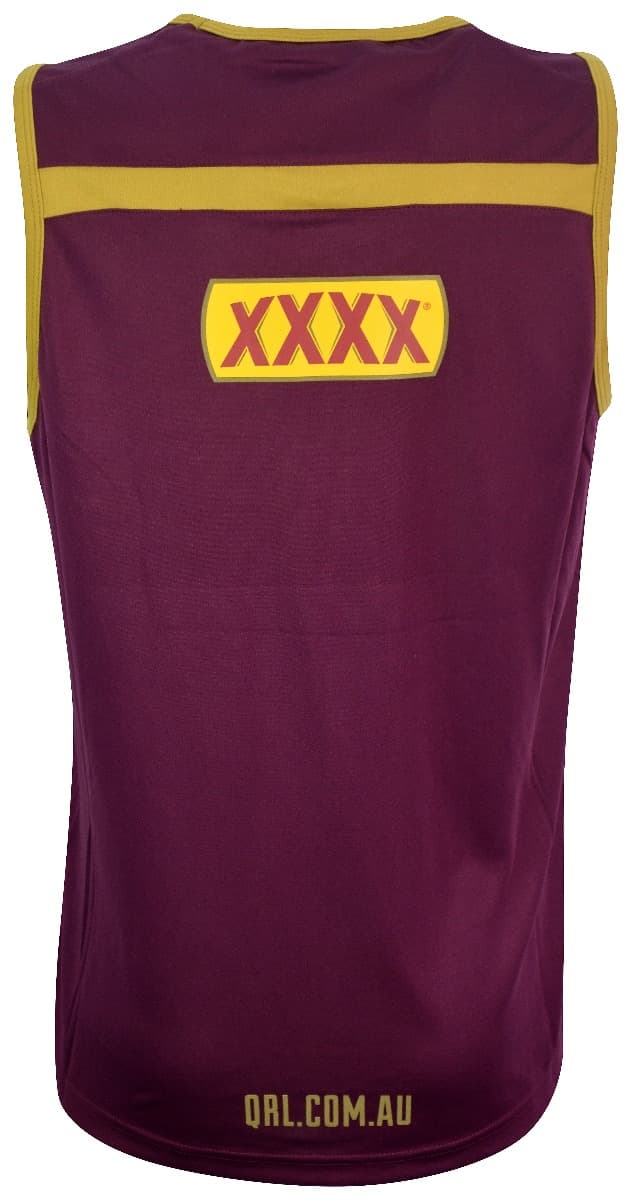 Queensland Maroons State of Origin Maroon Training Singlet