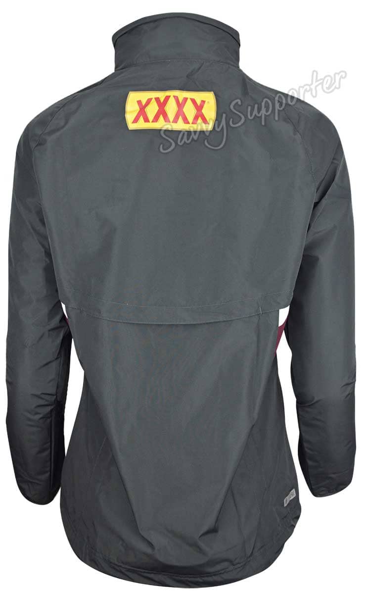 QLD Maroons State of Origin Ladies Wet Weather Jacket QLD Maroons State of Origin Ladies Wet Weather Jacket