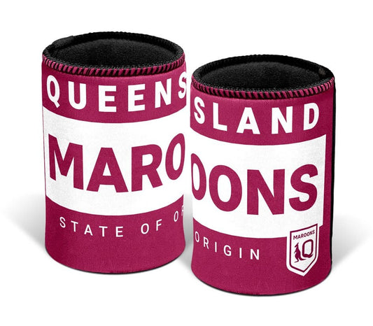 QLD Maroons State of Origin Logo Can Cooler QLD Maroons State of Origin Logo Can Cooler