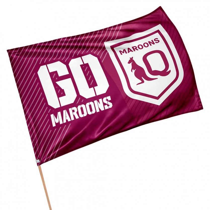 QLD Maroons State of Origin Supporter Flag - PICK UP ONLY