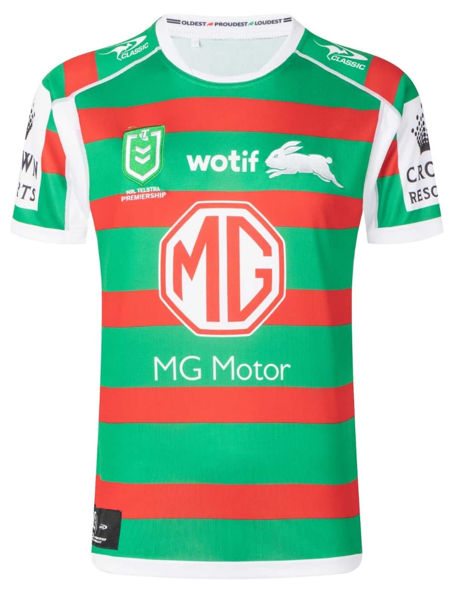 South Sydney Rabbitohs NRL Mens Away Jersey South Sydney Rabbitohs NRL Mens Away Jersey