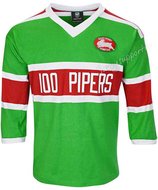 South Sydney Rabbitohs 1982 Mens Retro Jersey South Sydney Rabbitohs 1982 Mens Retro Jersey