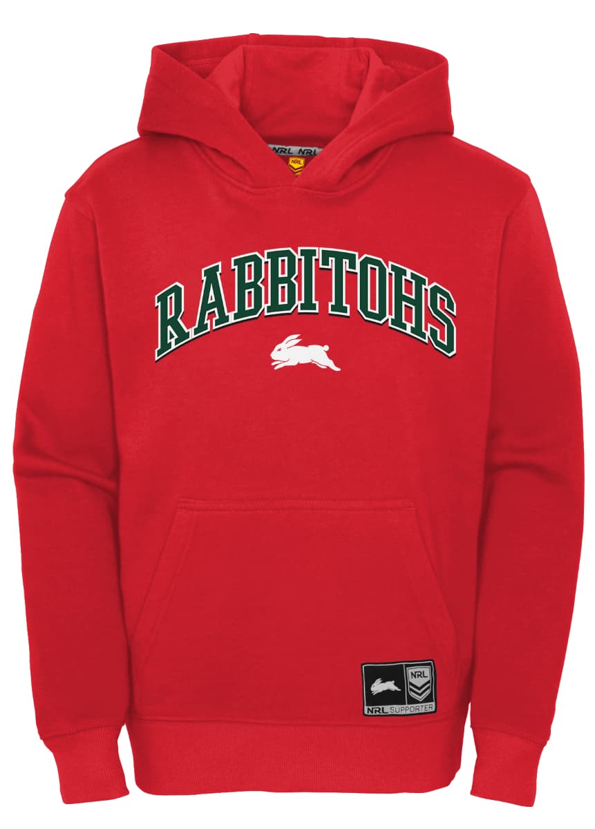 South Sydney Rabbitohs NRL Mens Collegiate Arch Hoody