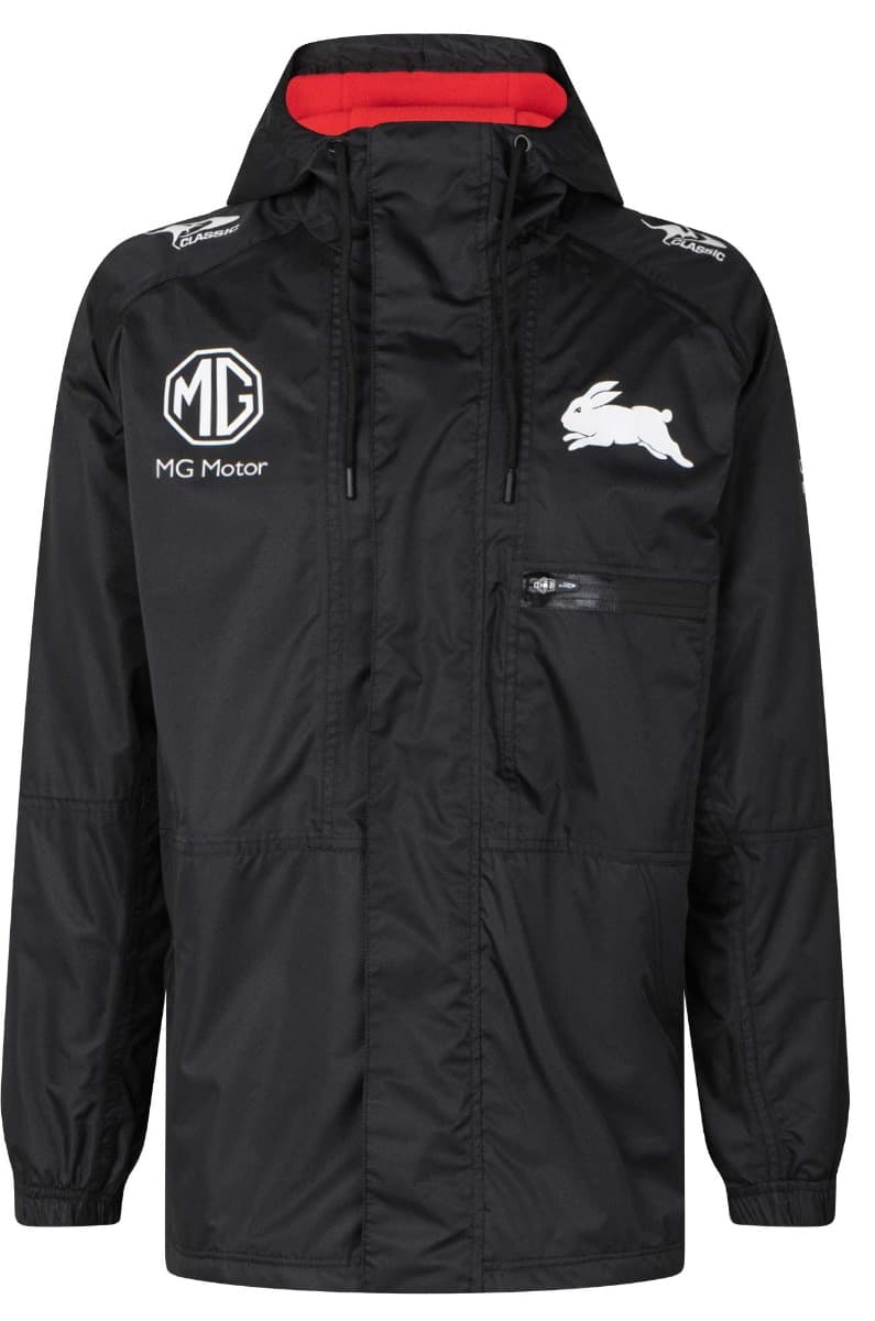 South Sydney Rabbitohs 2023 NRL Mens Wet Weather Jacket South Sydney Rabbitohs 2023 NRL Mens Wet Weather Jacket