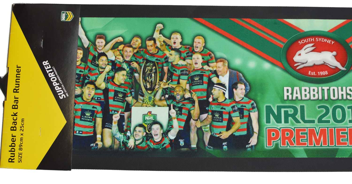 South Sydney Rabbitohs Premiers Bar Runner South Sydney Rabbitohs Premiers Bar Runner