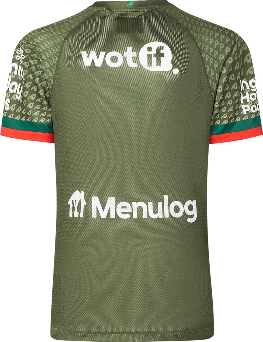 South Sydney Rabbitohs 2025 NRL Mens Warm Up Training Shirt