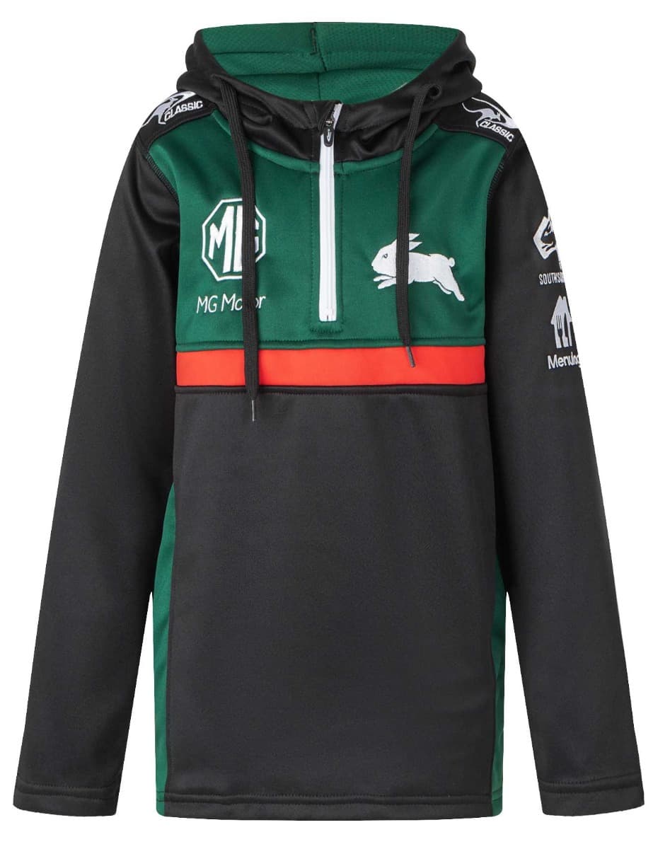 South Sydney Rabbitohs NRL Kids Quarter Zip Hoodie
