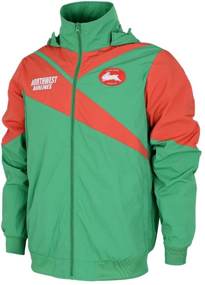 South Sydney Rabbitohs NRL Mens Retro Track Jacket South Sydney Rabbitohs NRL Mens Retro Track Jacket