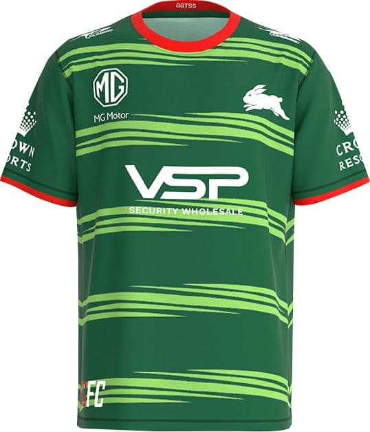 South Sydney Rabbitohs 2023 NRL Warm Up Tee South Sydney Rabbitohs 2023 NRL Warm Up Tee