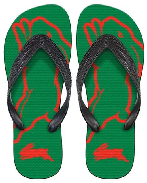 South Sydney Rabbitohs NRL Mens Beach Thongs South Sydney Rabbitohs NRL Mens Beach Thongs