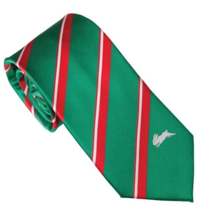 South Sydney Rabbitohs NRL Mens Tie South Sydney Rabbitohs NRL Mens Tie