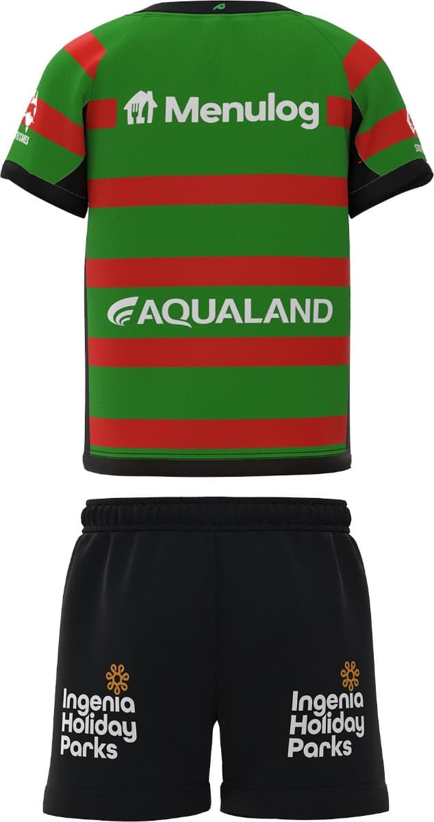 South Sydney Rabbitohs NRL Toddler Home Jersey + Shorts South Sydney Rabbitohs NRL Toddler Home Jersey + Shorts