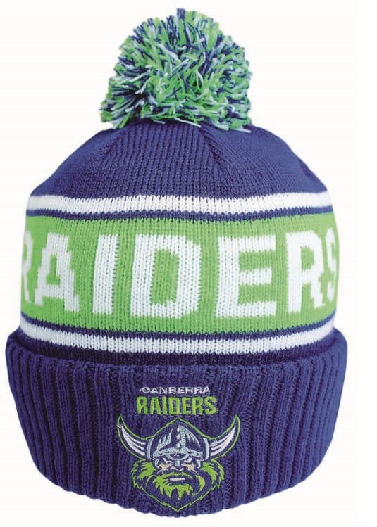 Canberra Raiders NRL Striker Beanie