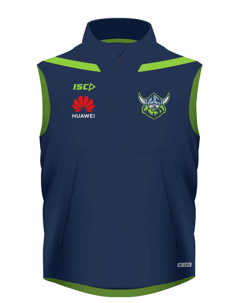 Canberra Raiders 2020 NRL Ladies Padded Vest Size 14