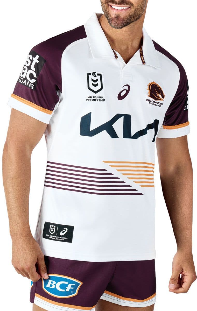 Brisbane Broncos 2025 NRL Mens Away Jersey