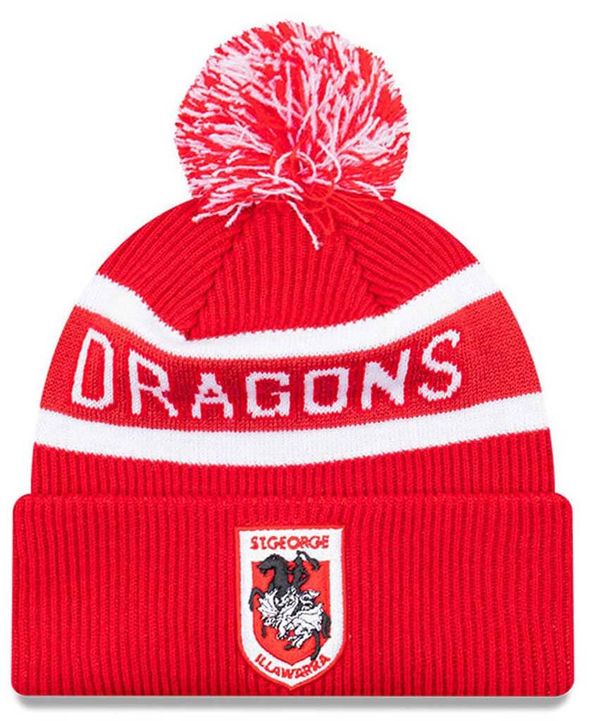 St George Dragons 2025 NRL New Era Knit Beanie