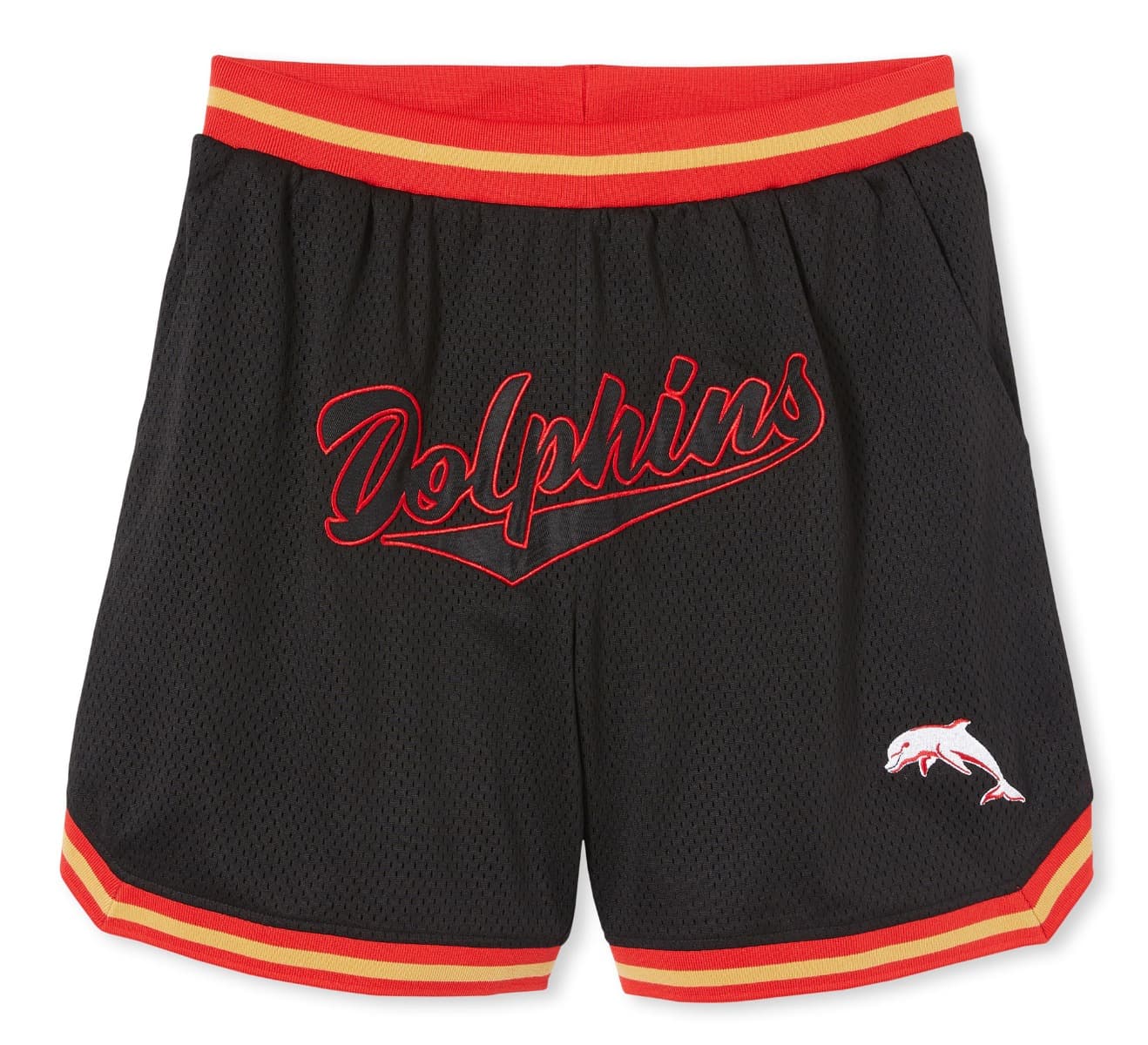 Redcliffe Dolphins 2024 NRL Mens Basketball Shorts