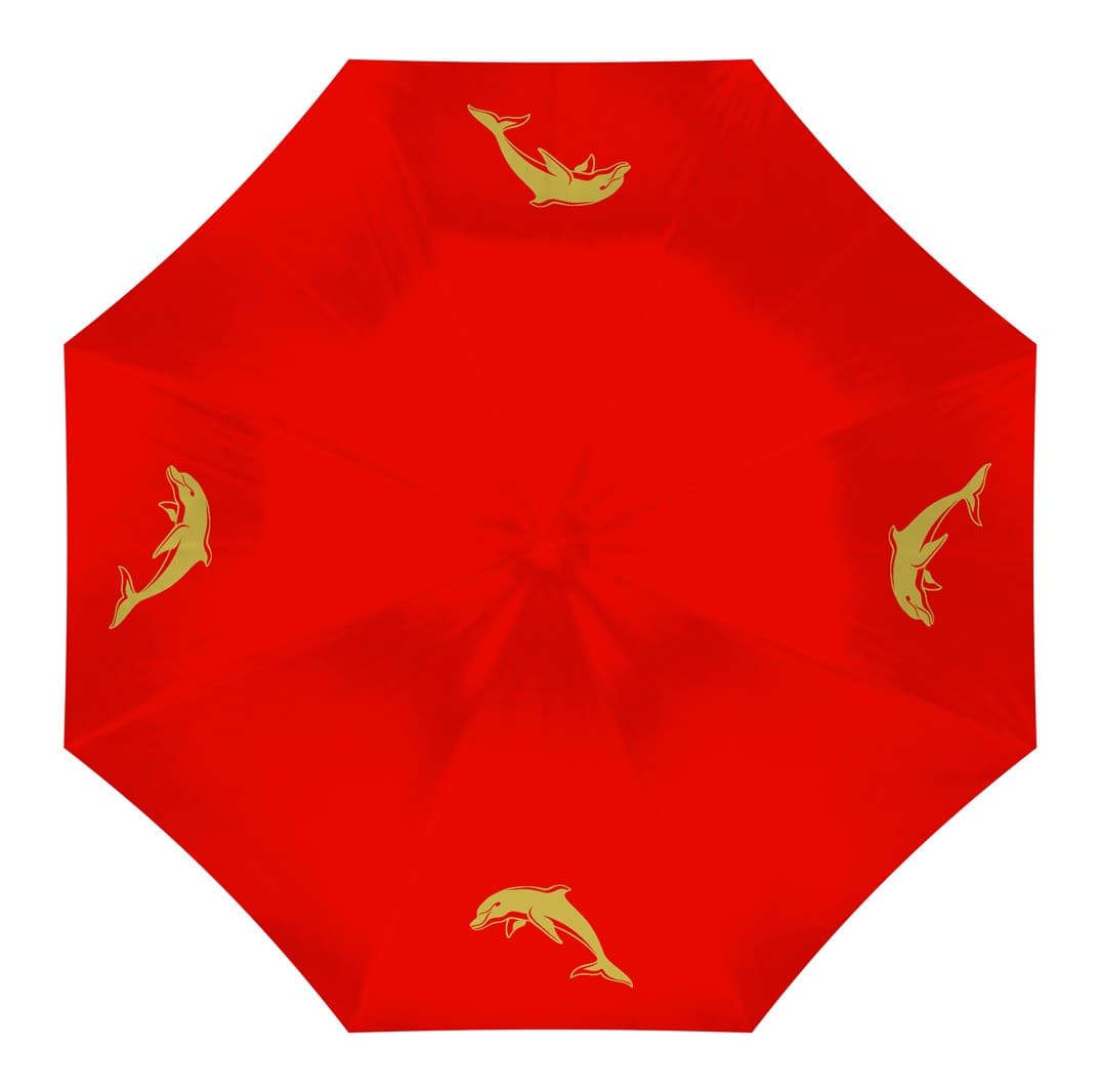 Redcliffe Dolphins NRL Compact Umbrella Redcliffe Dolphins NRL Compact Umbrella