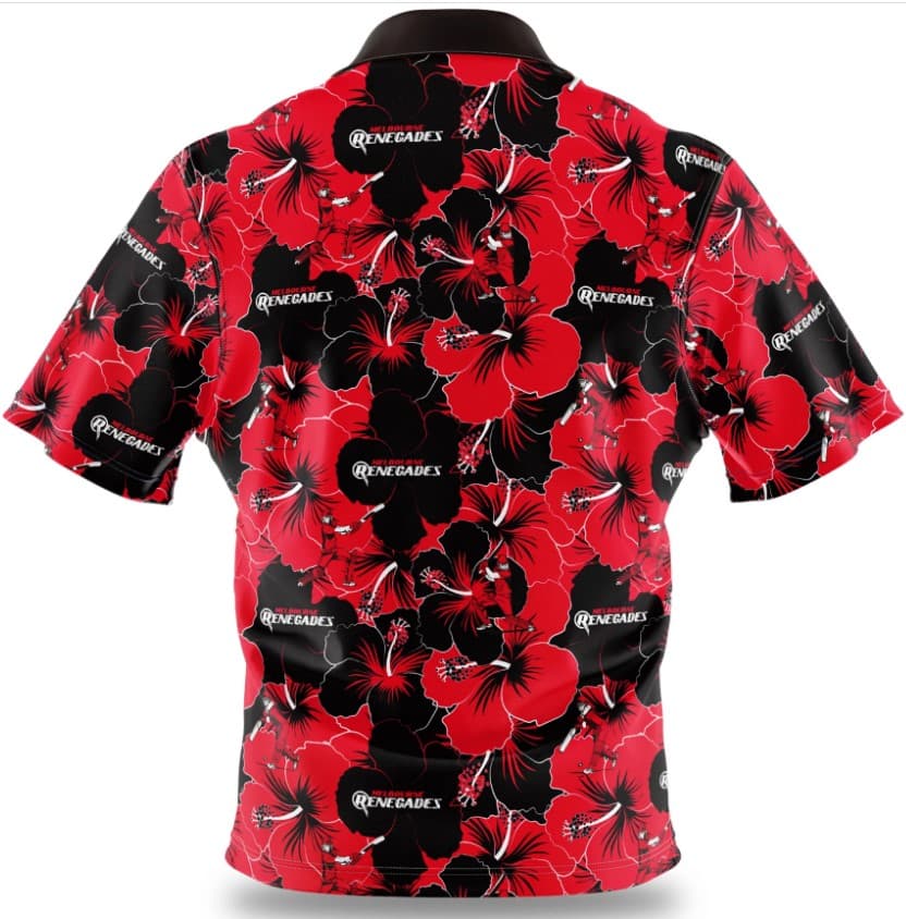 Melbourne Renegades Mens BBL Hawaiian Shirt