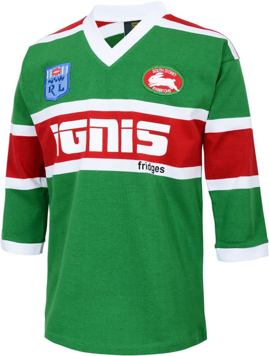South Sydney Rabbitohs 1984 Mens Retro Jersey South Sydney Rabbitohs 1984 Mens Retro Jersey