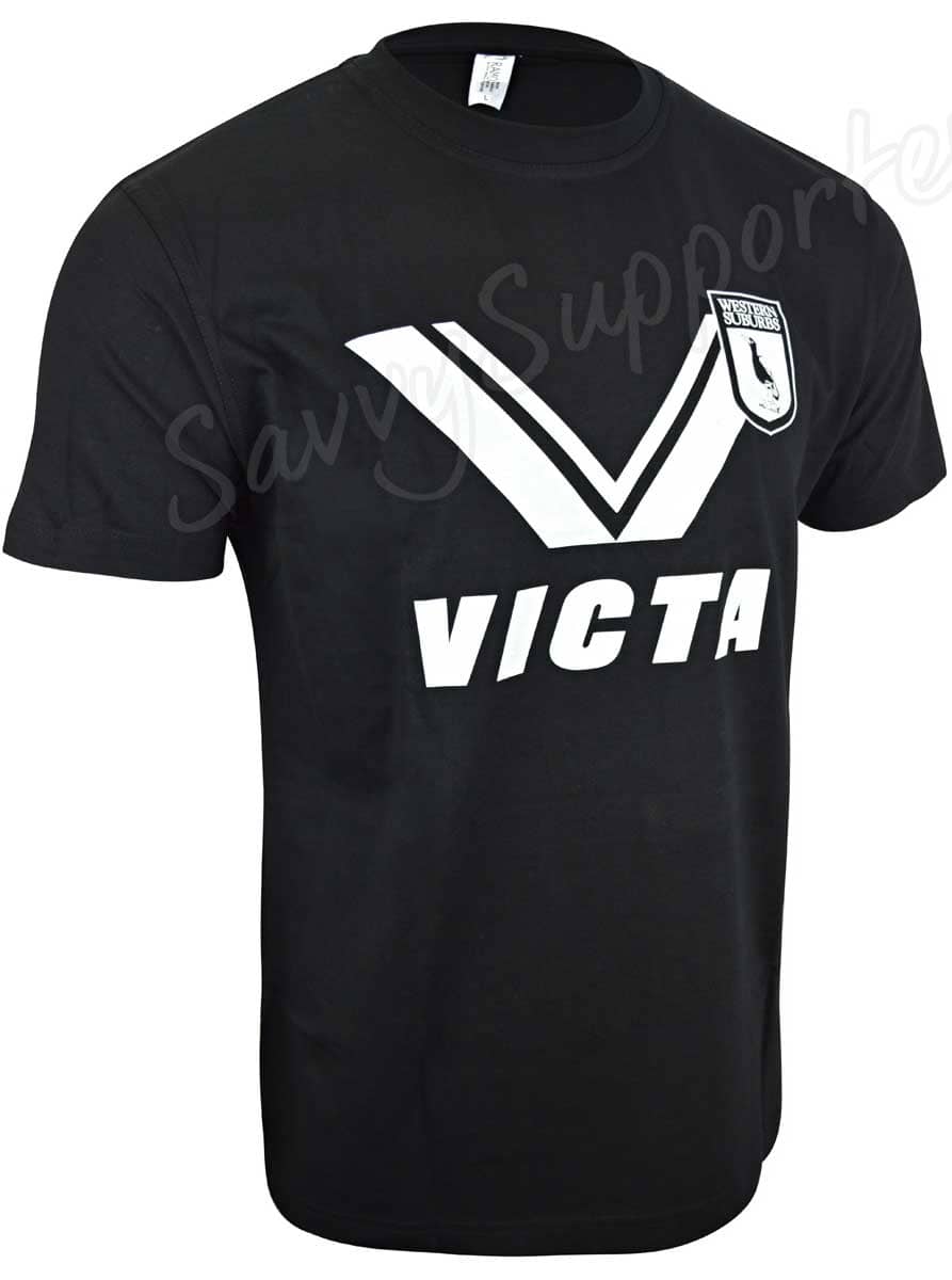 Western Suburbs Magpies NRL Mens Retro Tee