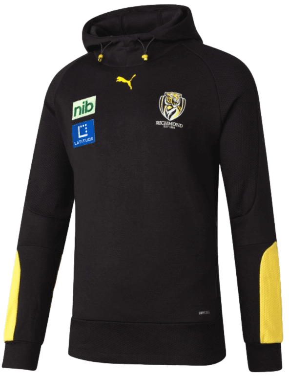 Richmond Tigers AFL Mens Team Hoody