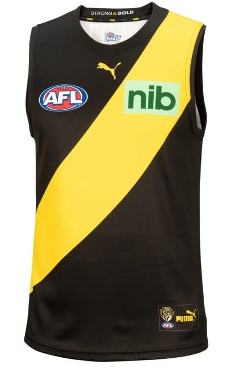 Richmond Tigers AFL Kids Home Guernsey