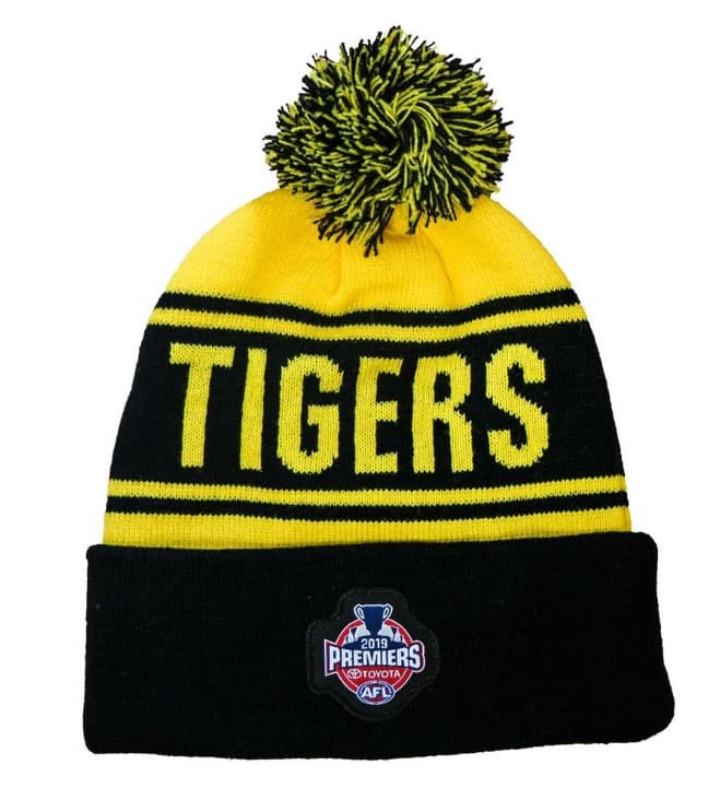 Richmond Tigers 2019 AFL Premiers Beanie