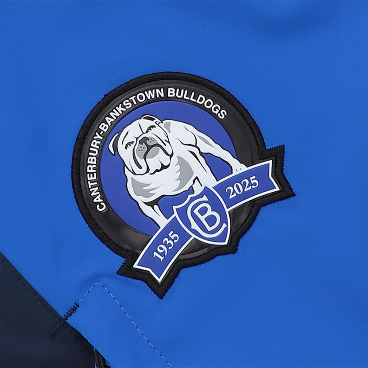 Canterbury Bulldogs 2025 NRL Mens Hooded Rain Jacket