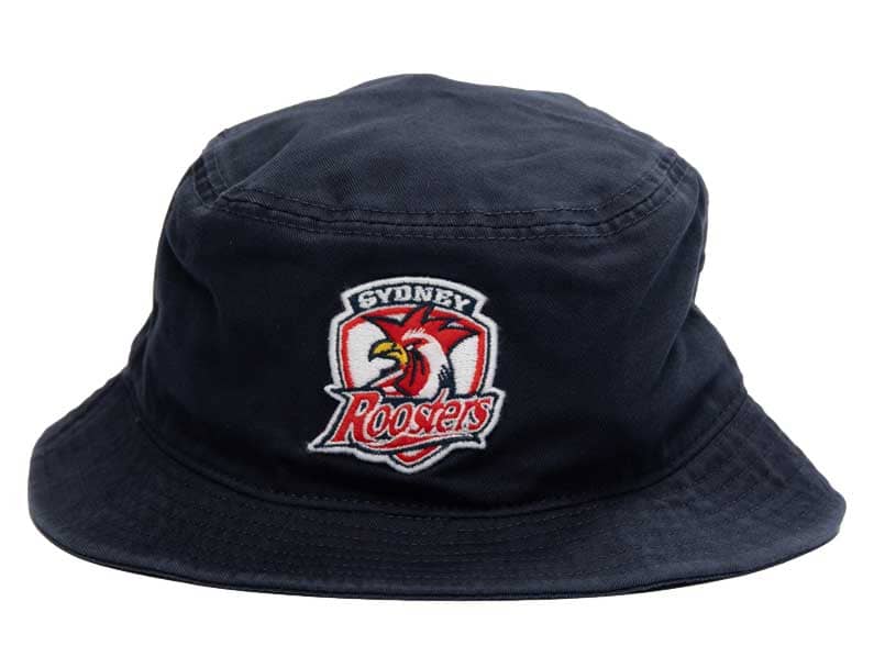 Sydney Roosters NRL Mens Twill Bucket Hat