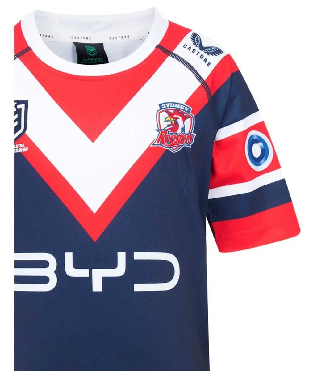 Sydney Roosters 2025 NRL Kids Home Jersey