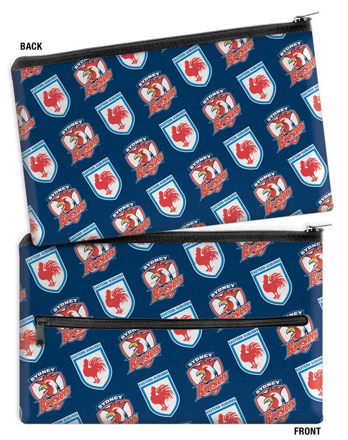 Sydney Roosters NRL Large Pencil Case Sydney Roosters NRL Large Pencil Case