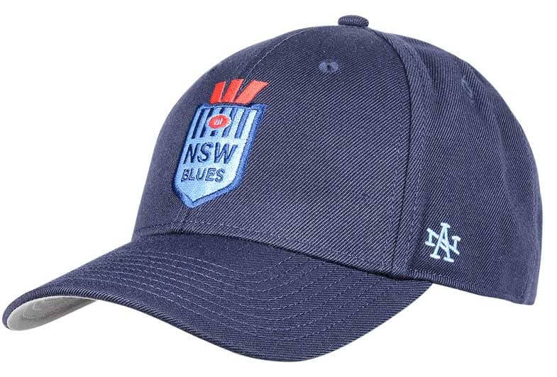 NSW Blues State of Origin Navy Player's Media Stadium Cap NSW Blues State of Origin Navy Player's Media Stadium Cap