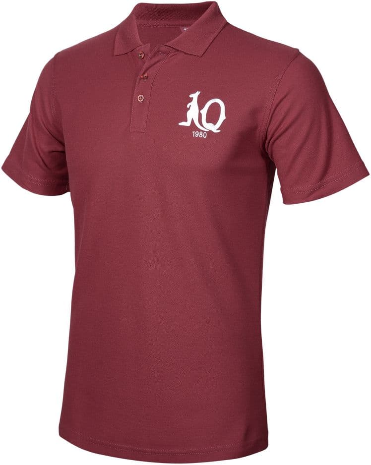 QLD Maroons State of Origin Retro Polo Shirt