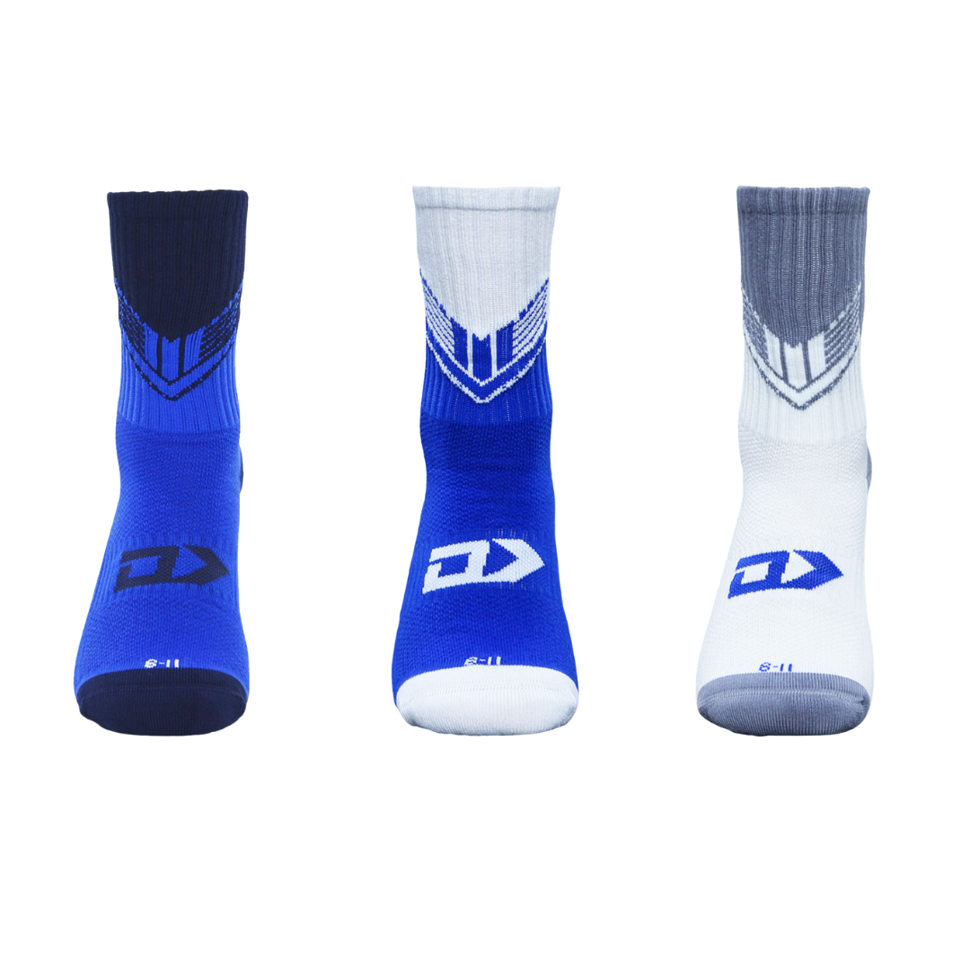 Toa Samoa 2026 NRL Mens 3 Pack Crew Socks