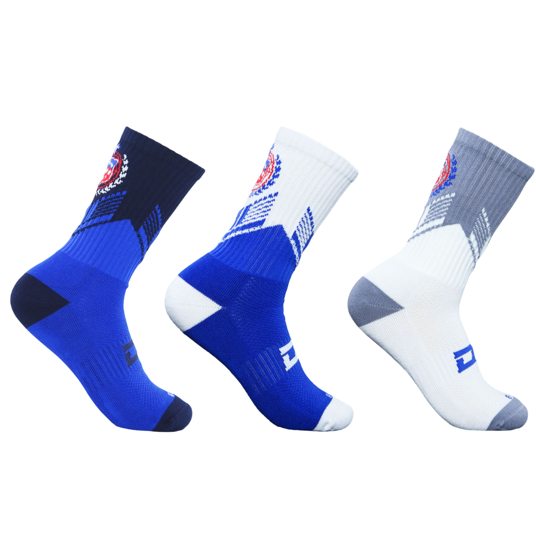 Toa Samoa 2026 NRL Mens 3 Pack Crew Socks