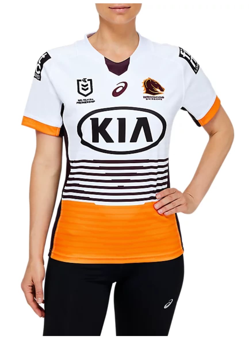 Brisbane Broncos NRL Ladies Away Jersey