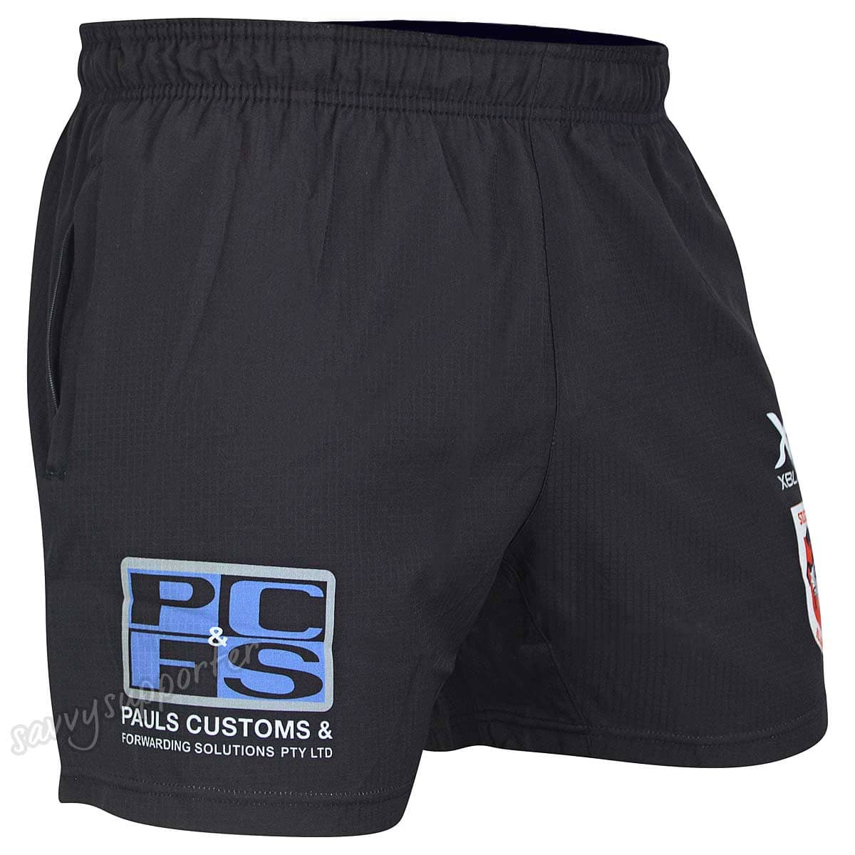 St George Dragons NRL Kids Training Shorts SIZE 8 SALE