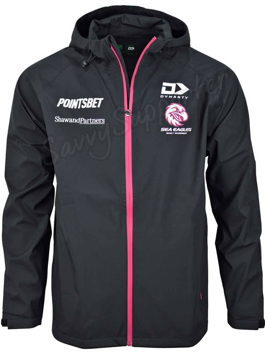 Manly Sea Eagles 2024 NRL Mens Wet Weather Jacket