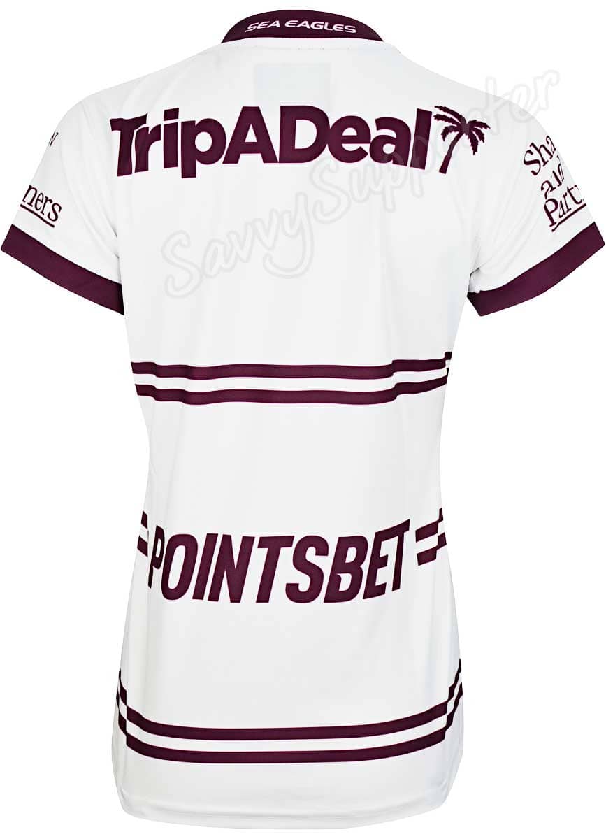 Manly Sea Eagles NRL Ladies Away Jersey