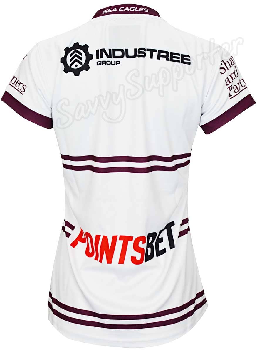 Manly Sea Eagles 2023 NRL Ladies Away Jersey