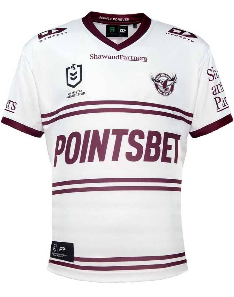 Manly Sea Eagles NRL Mens Away Jersey