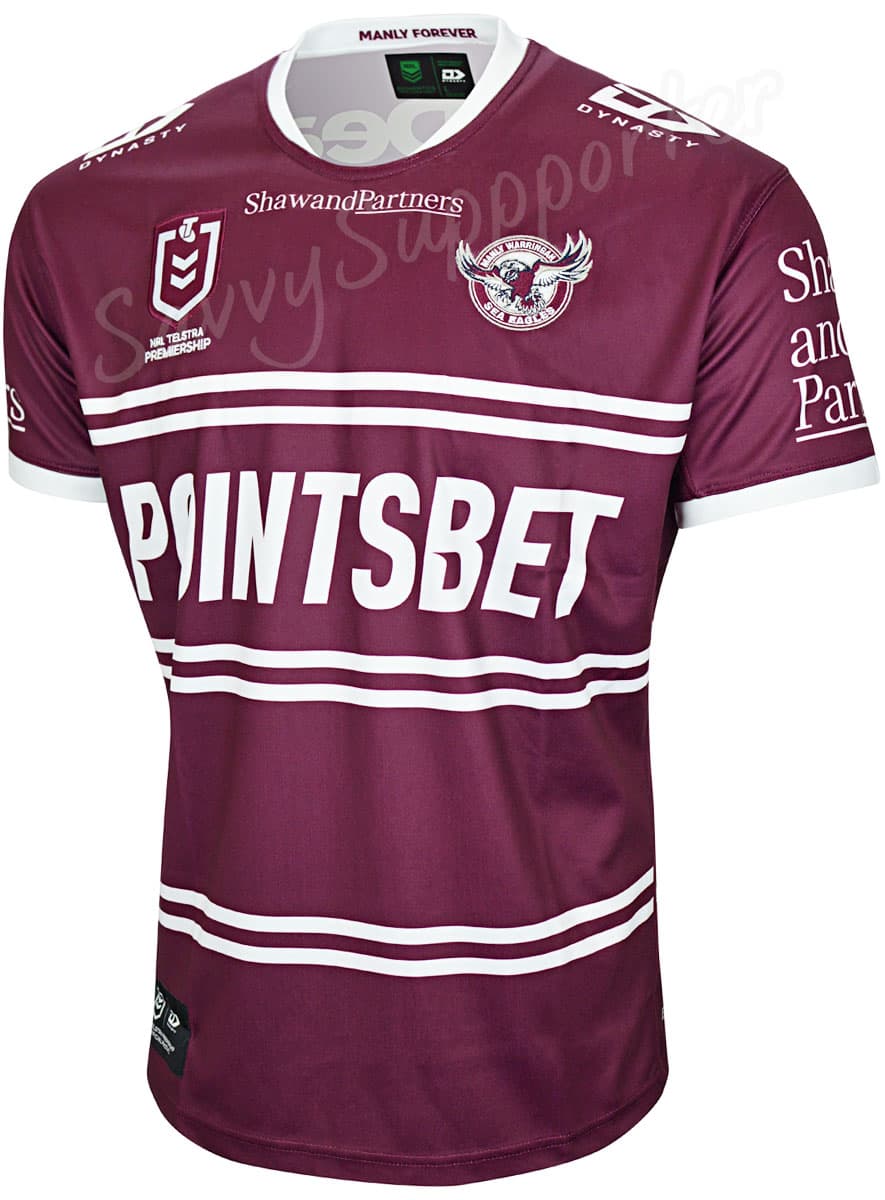 Manly Sea Eagles 2023 NRL Mens Home Jersey