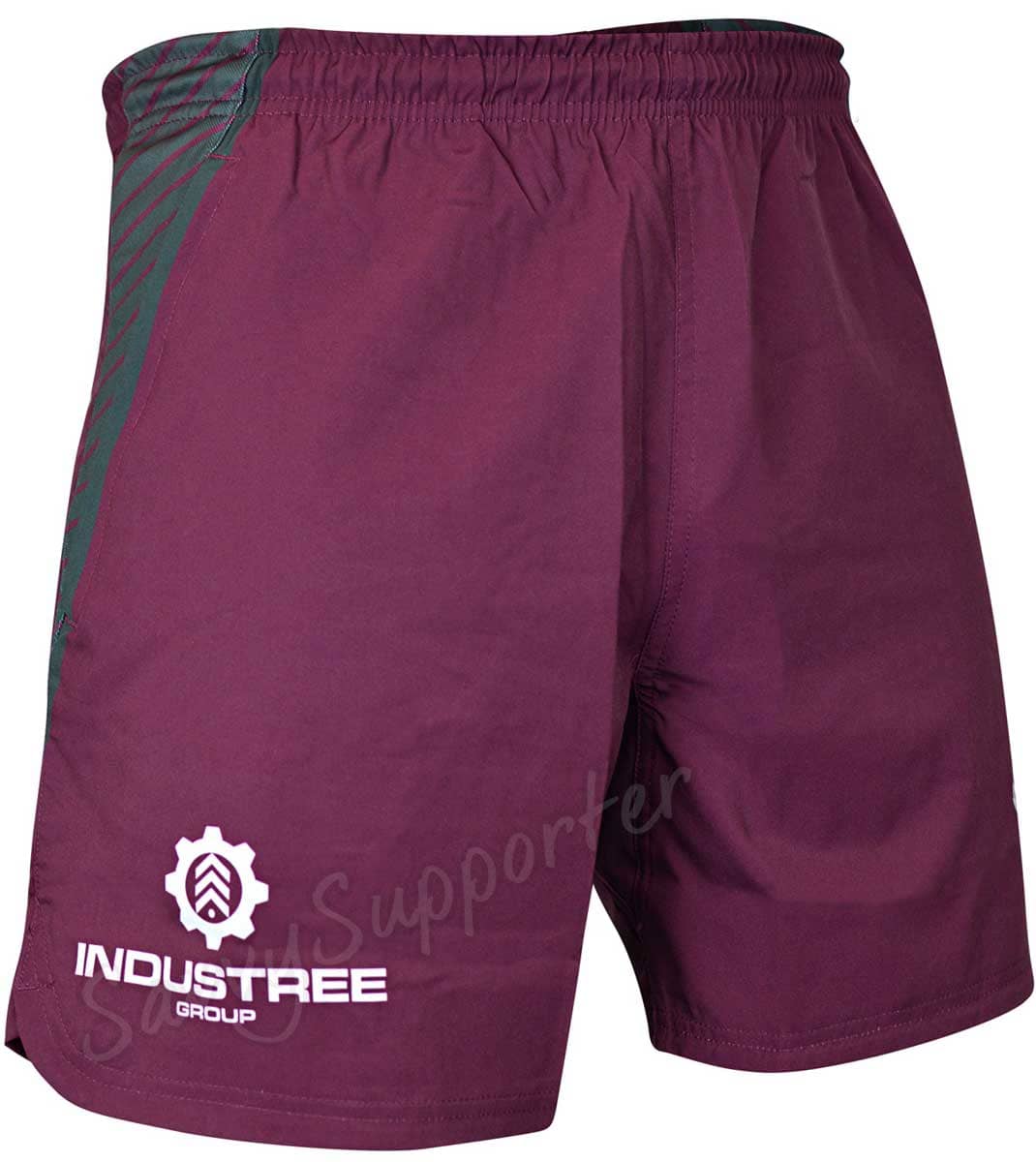 Manly Sea Eagles 2023 NRL Mens Alternate Zip Gym Shorts