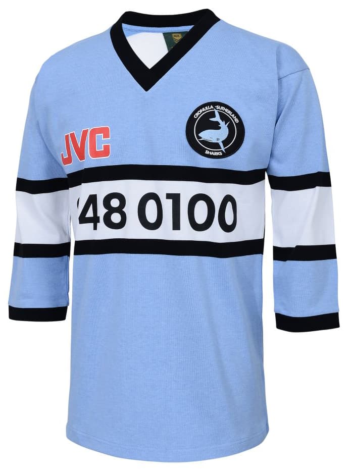 Cronulla Sharks 1980 Mens Retro Jersey