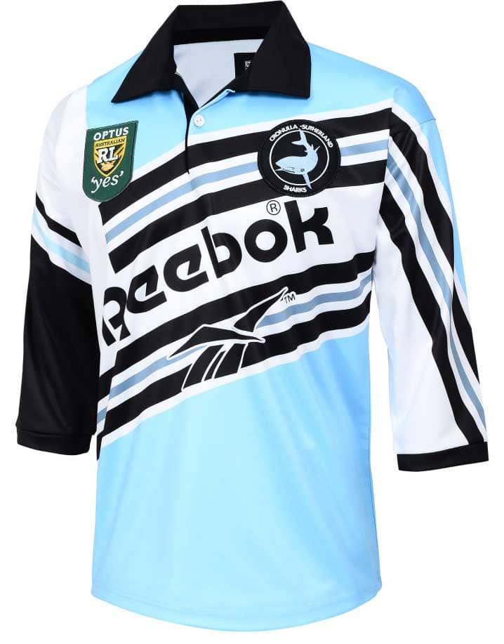 Cronulla Sharks 1996 NRL Mens Retro Jersey