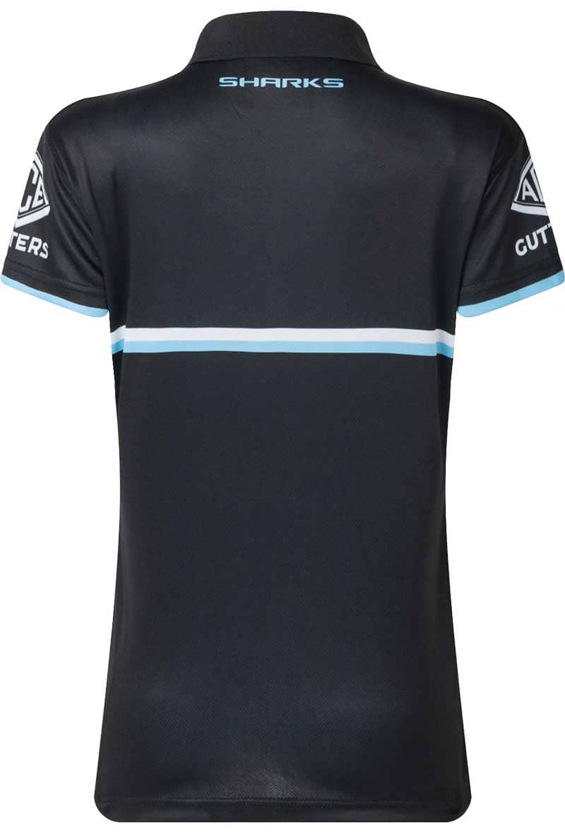 Cronulla Sharks 2023 NRL Ladies Media Polo Shirt