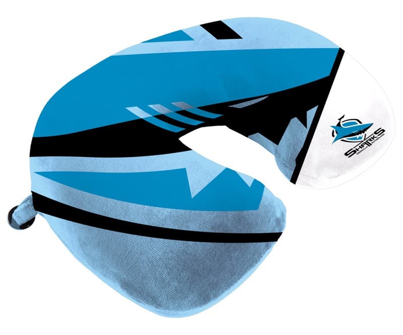 Cronulla Sharks NRL Travel Pillow Cronulla Sharks NRL Travel Pillow